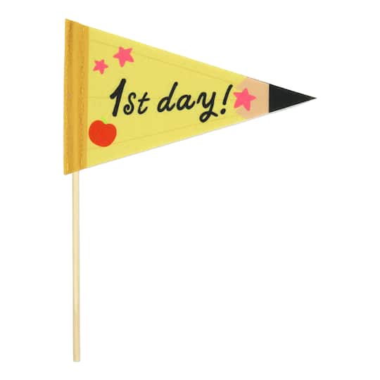13.25" Teacher Pennant Wand by B2C